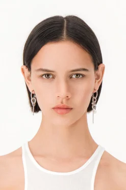 Justine Clenquet Abel pearl earrings Clearance