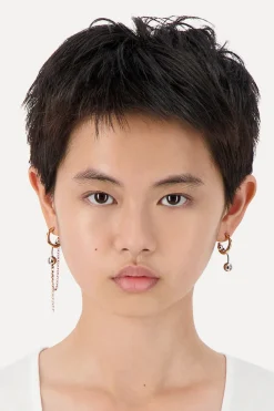 Justine Clenquet Alexa earrings Hot