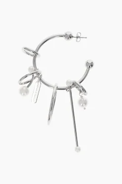 Justine Clenquet Carl pearl earring Online