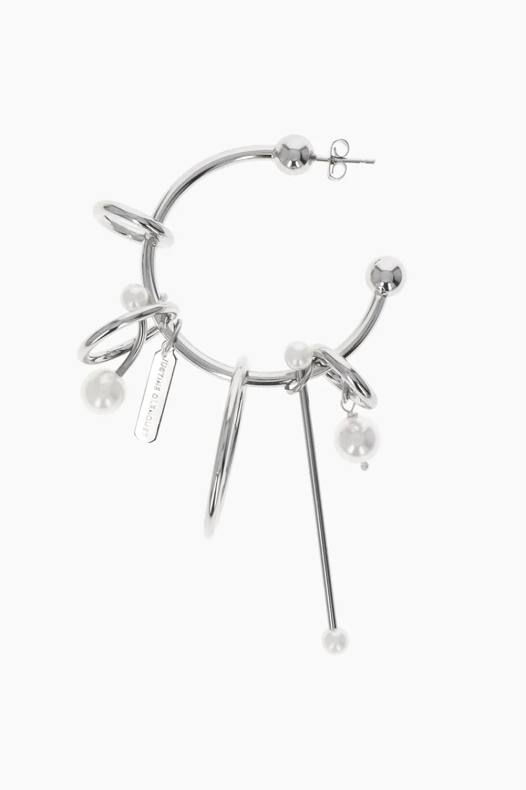 Justine Clenquet Carl pearl earring Online