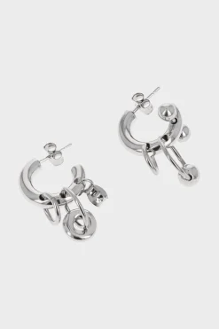 Justine Clenquet Cecilia earrings New
