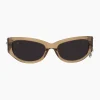 Justine Clenquet Clara brown sunglasses Discount
