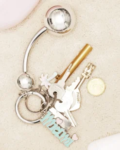 Justine Clenquet Connie piercing keychain Hot