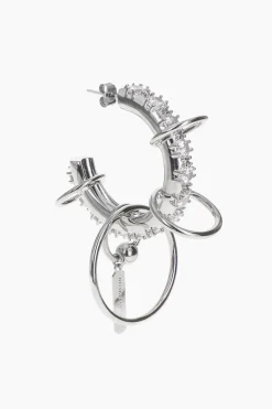 Justine Clenquet Deana crystal earring Fashion