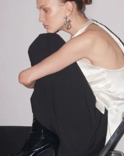 Justine Clenquet Deana crystal earring Fashion