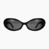 Justine Clenquet Drew black sunglasses Hot
