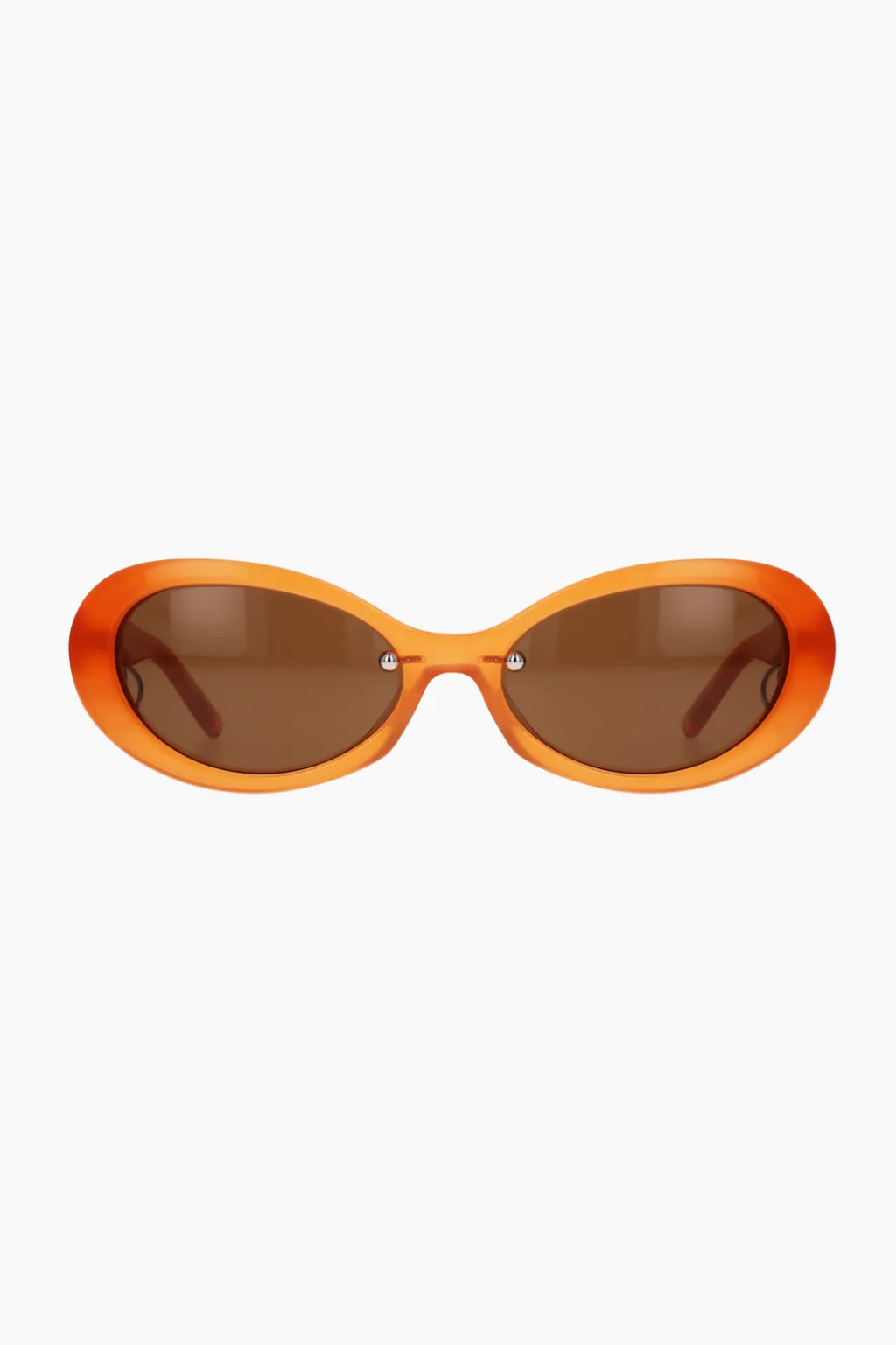 Justine Clenquet Drew orange sunglasses Hot