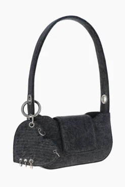 Justine Clenquet Dylan denim zinc bag Online