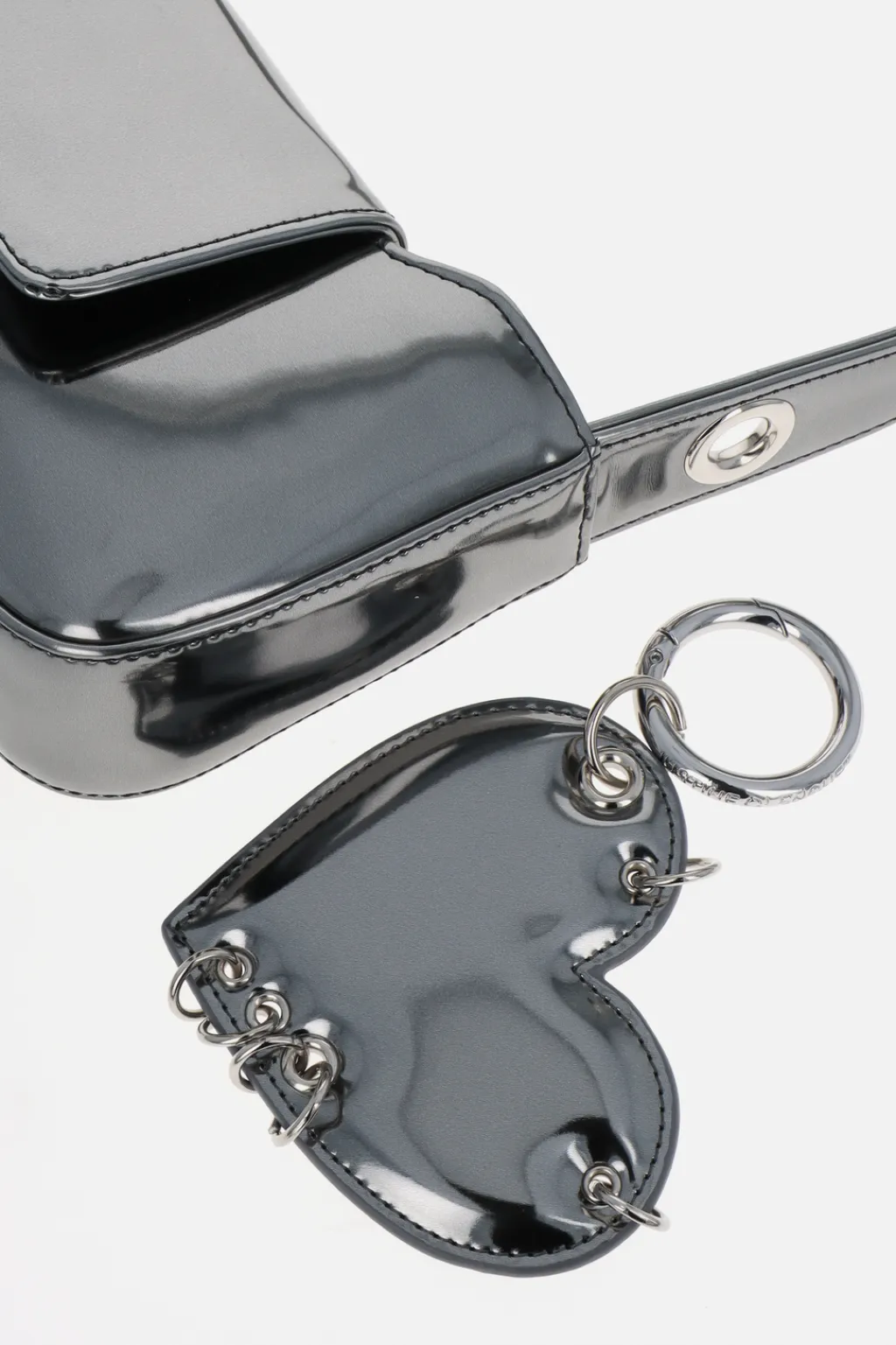 Justine Clenquet Dylan gun metal bag Outlet