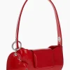 Justine Clenquet Dylan red lipstick bag Clearance