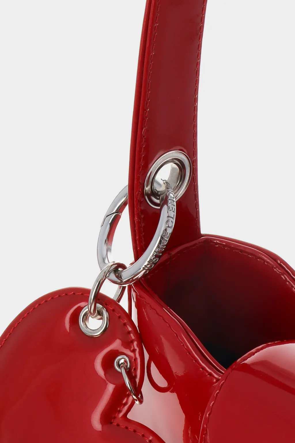 Justine Clenquet Dylan red lipstick bag Clearance