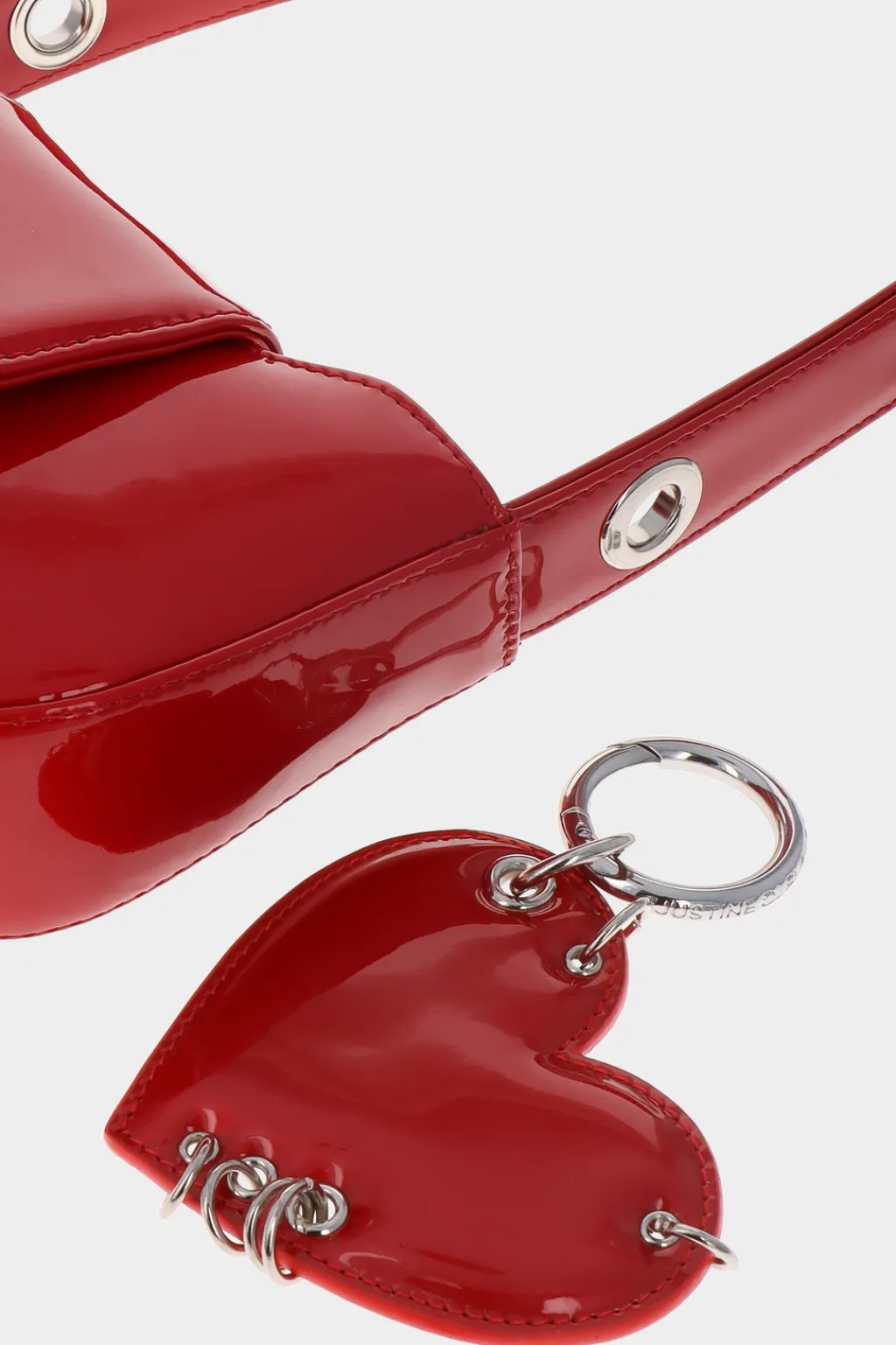 Justine Clenquet Dylan red lipstick bag Clearance