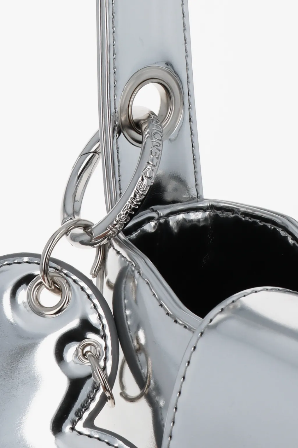 Justine Clenquet Dylan silver bag Sale
