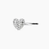 Justine Clenquet Heart crystal hair clip Best