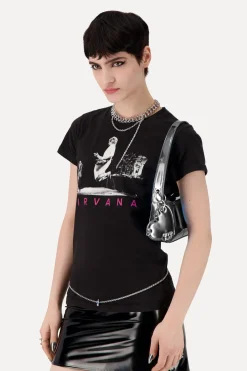 Justine Clenquet Heart gun metal charm Hot