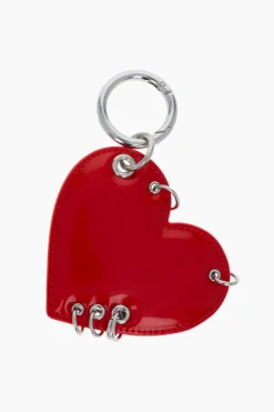 Justine Clenquet Heart red lipstick charm Best