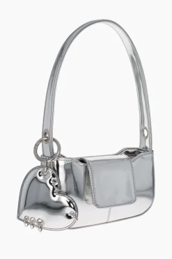 Justine Clenquet Heart silver charm Sale