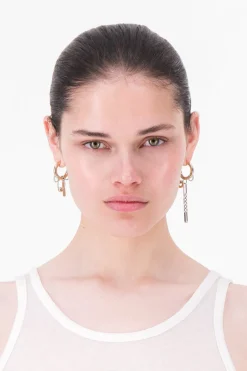 Justine Clenquet Iris earrings Hot