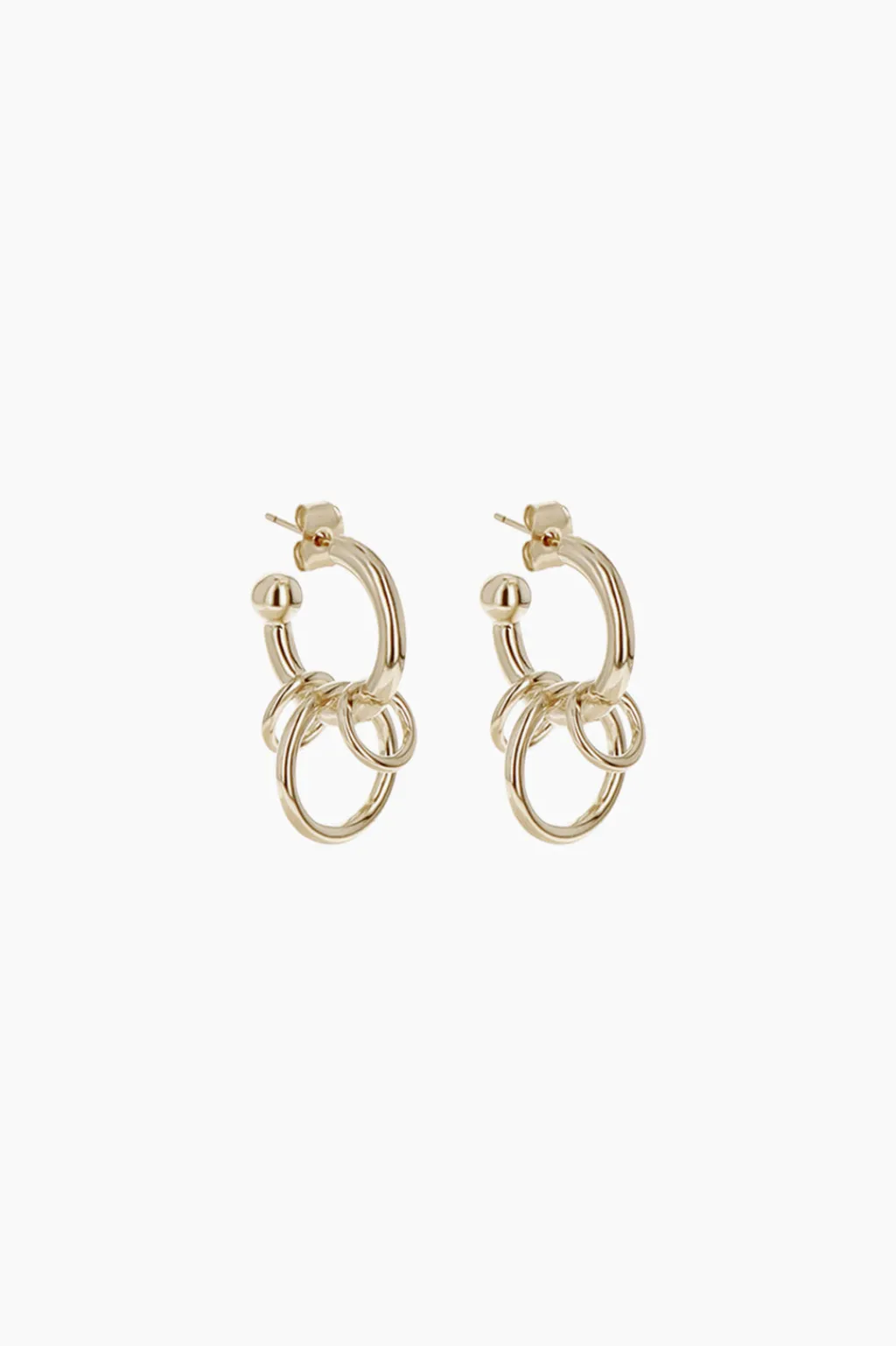 Justine Clenquet Jen earrings silver Sale