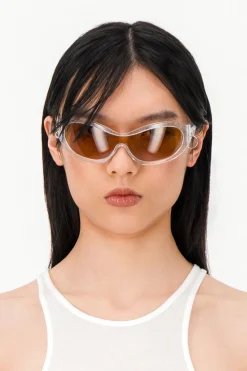 Justine Clenquet Jenny glitter sunglasses Online