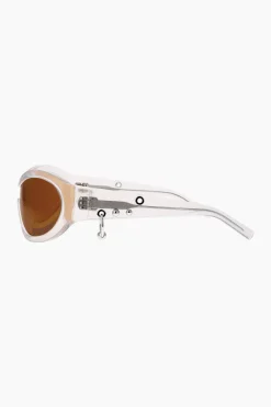 Justine Clenquet Jenny glitter sunglasses Online