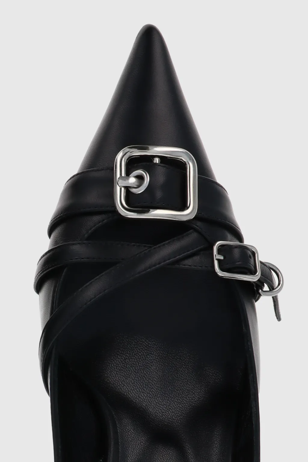 Justine Clenquet Joan black slingbacks Best