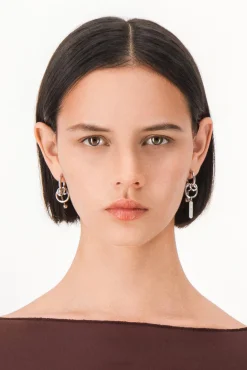 Justine Clenquet Joyce earrings New