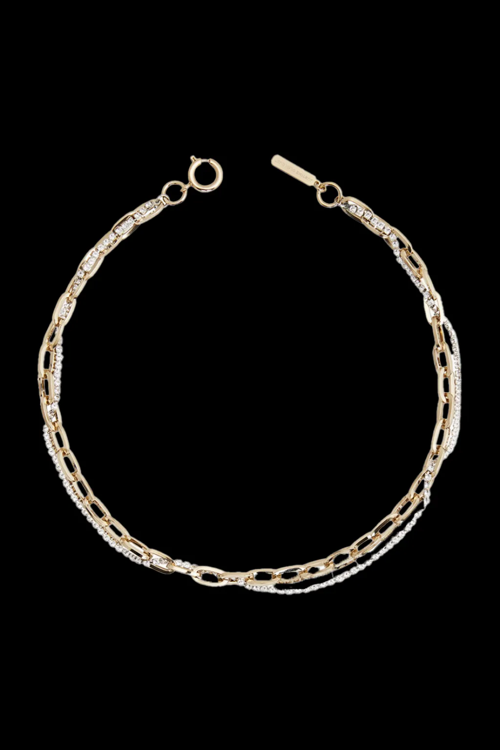 Justine Clenquet Kirsten gold necklace Outlet