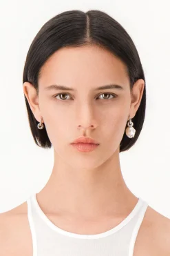 Justine Clenquet Laurie earrings Hot