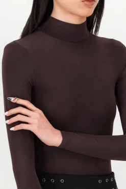 Justine Clenquet Luce acid green nail ring Clearance