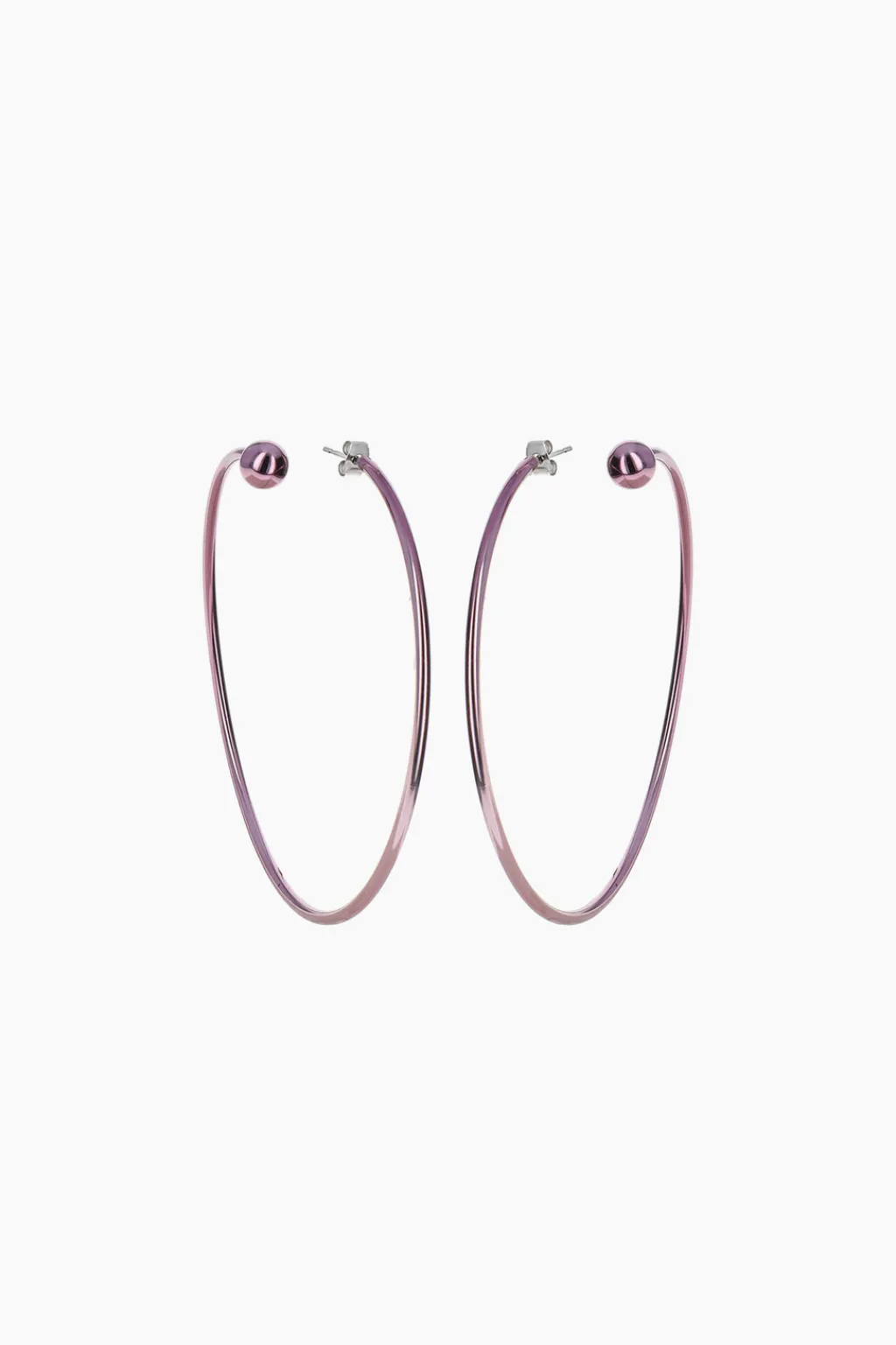 Justine Clenquet Marfa dark purple earrings Online