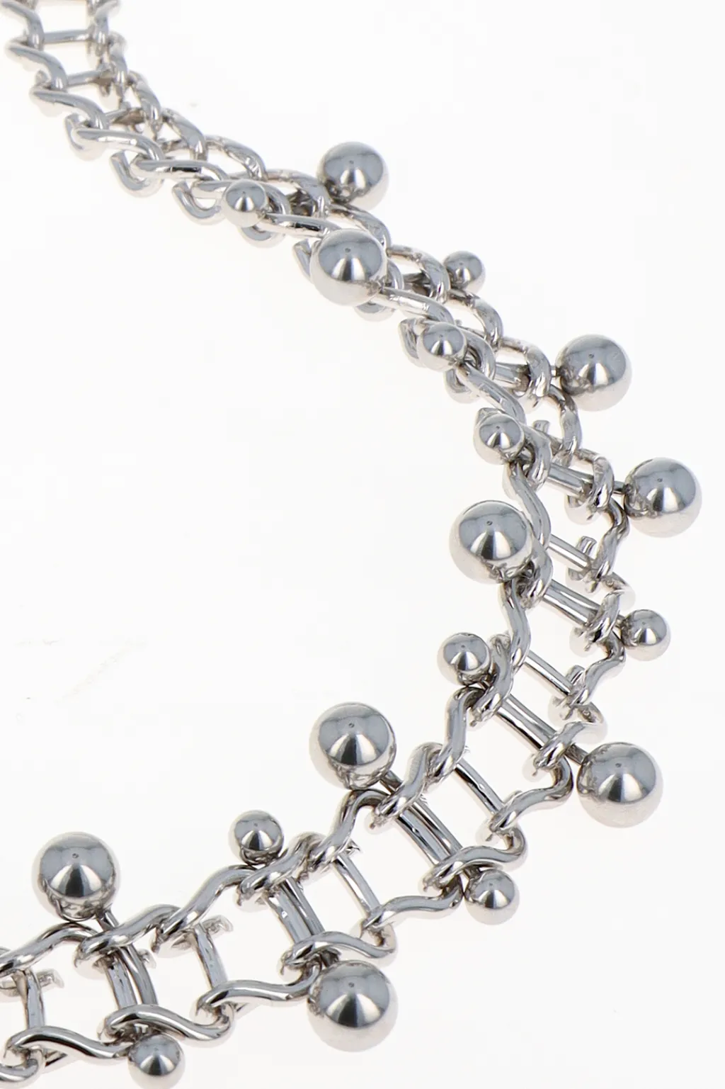 Justine Clenquet Mindy silver choker Clearance