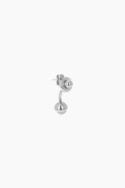 Justine Clenquet Mindy silver earring New