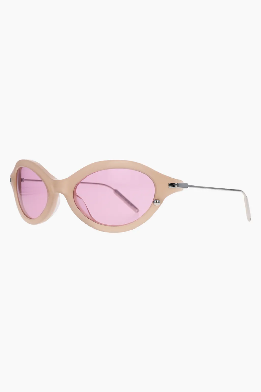 Justine Clenquet Neve beige sunglasses Sale