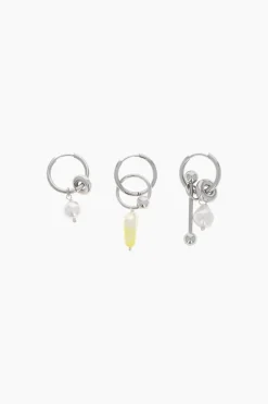 Justine Clenquet Palmer earrings set Online