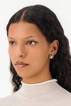 Justine Clenquet Sadie pearl earrings Sale