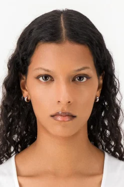Justine Clenquet Sarah gold earrings Clearance