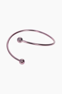 Justine Clenquet Selma dark purple arm cuff Clearance