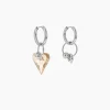 Justine Clenquet Sweetheart earrings New