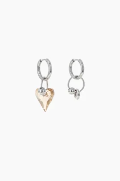 Justine Clenquet Sweetheart earrings New