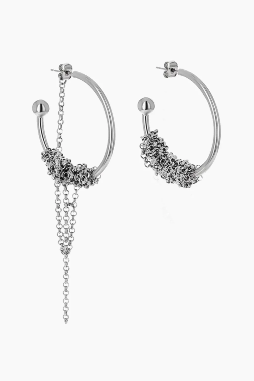 Justine Clenquet Vera large earrings Fashion